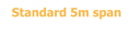 Standard 5m span