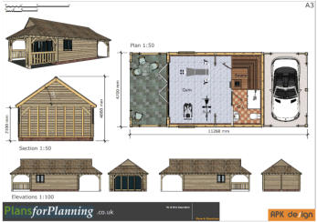 Drawings suitable for planning applications